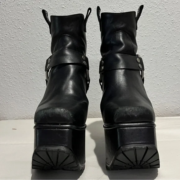 💥R13 harness platform boots Ladies leather ❤️‍🔥Seriously